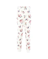 Hudson Baby Girls Thermal Long Underwear 2pc Set, Soft Pink, 18-24 Months