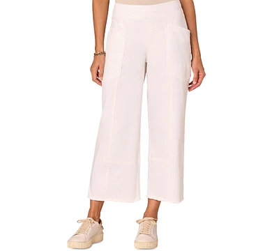 Democracy Petite "Ab"solution Skyrise Glider Cropped Pants
