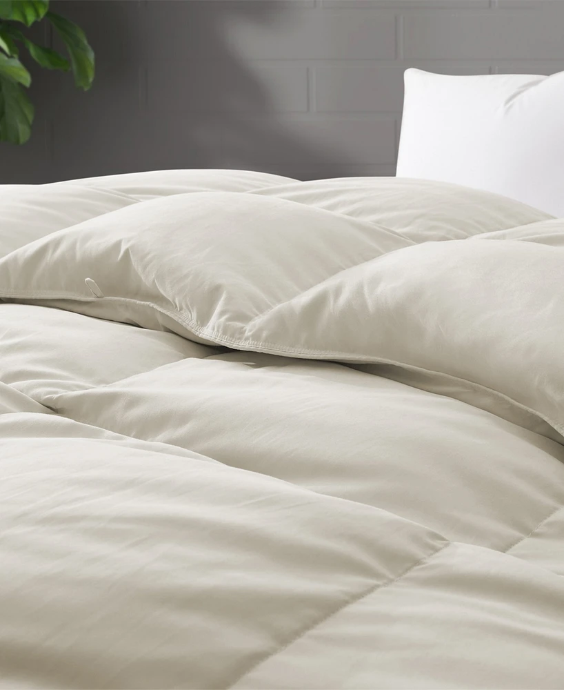 Unikome Heavyweight Goose Down Fiber Comforter