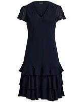 Lauren Ralph Lauren Women's Georgette Drop-Waist Dress