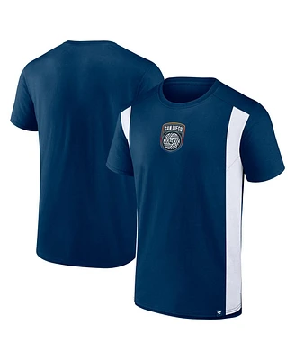 Fanatics Men's Navy San Diego Fc Golden Goal T-Shirt