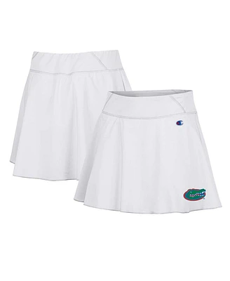 Champion Women's White Florida Gators Tailgate Soft Touch Skirt
