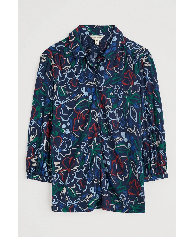 Seasalt Cornwall Women's 3/4 Embrace Shirt