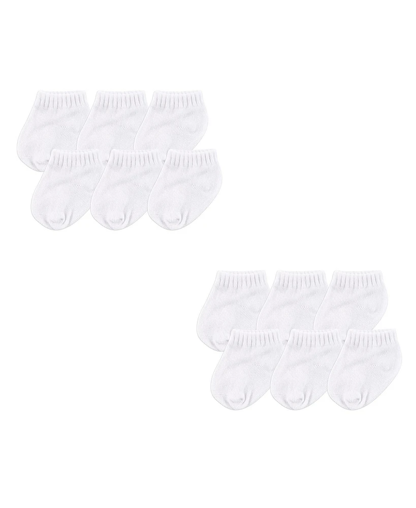 Luvable Friends Baby Boys Unisex Newborn Socks Set
