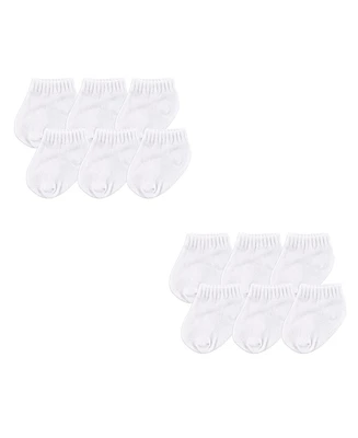 Luvable Friends Baby Boys Unisex Newborn Socks Set