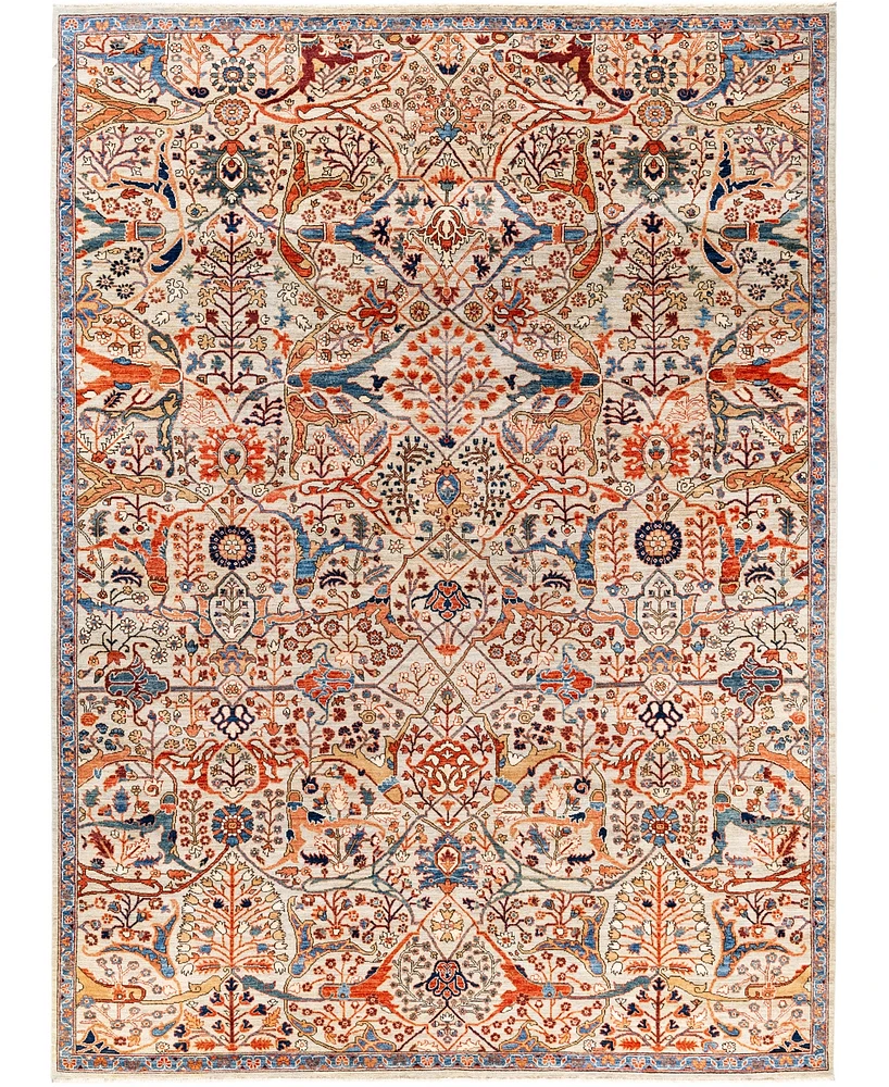 Adorn Hand Woven Rugs Serapi M1945 8'11''x12' Area Rug