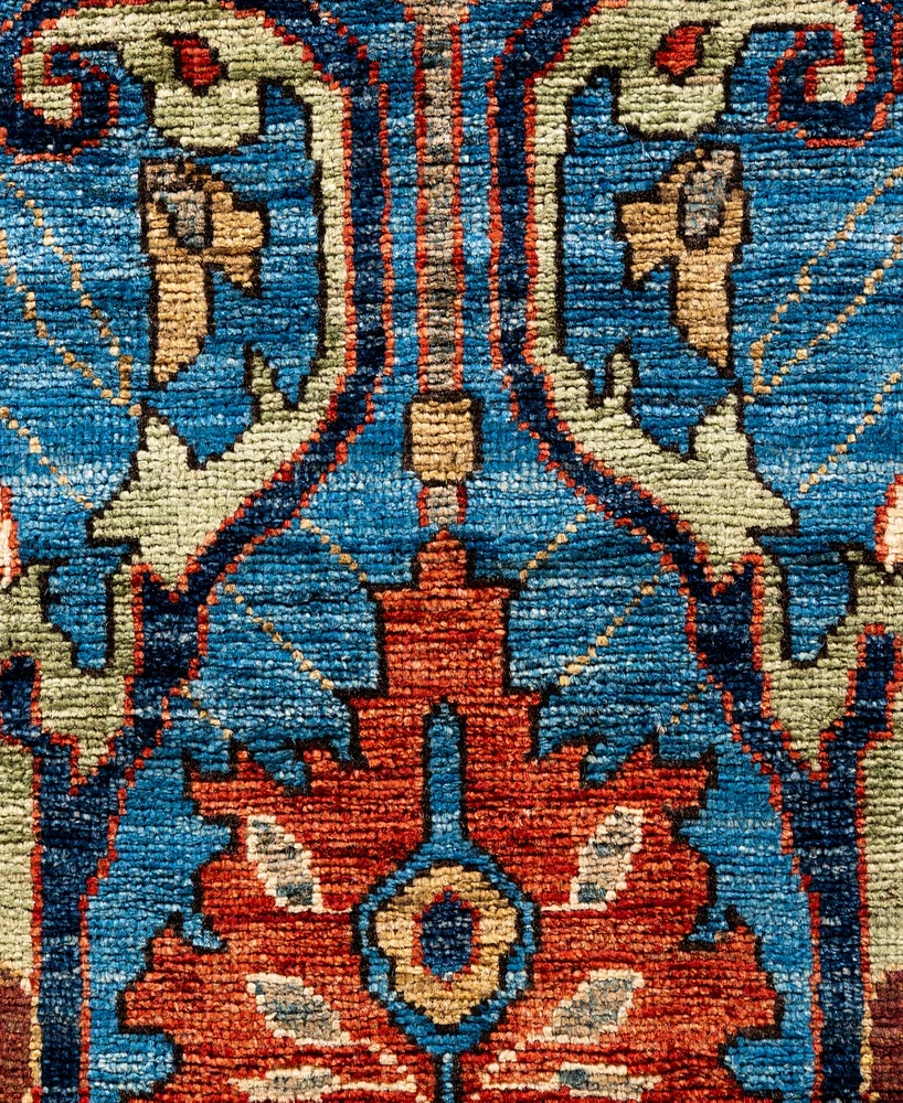 Adorn Hand Woven Rugs Serapi M1945 2'9''x9'7'' Runner Area Rug