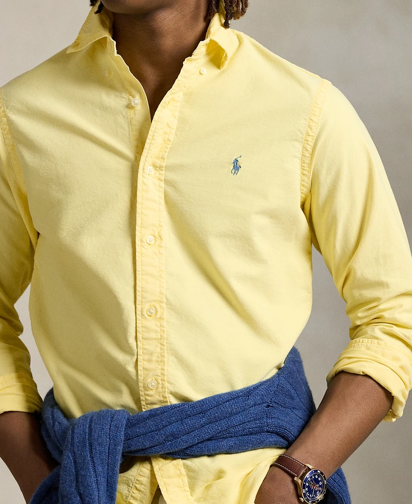 Polo Ralph Lauren Men's Garment-Dyed Oxford Shirt