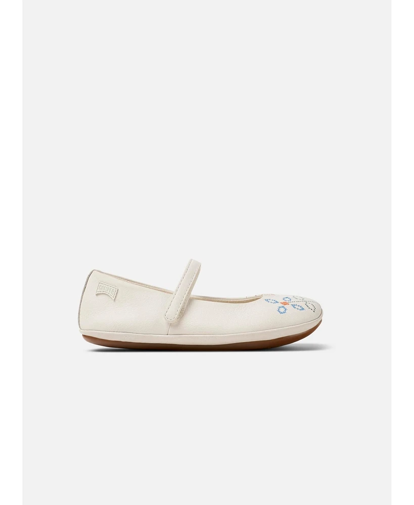 Camper Girls Right Mary Jane Moccasin/Ballerina