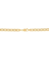 Lightweight Polished Mariner Link 20" Chain Necklace (5.5MM) in 14k Gold