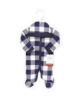 Hudson Baby Baby Boys Hudson Cozy Thermal Preemie Collection with Beanie