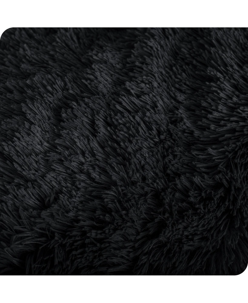 Shaggy Faux Fur Sherpa Blanket
