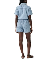Levi's Women's Cotton Type Iii Denim Romper