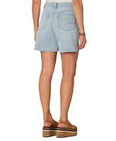 Democracy Women's "Ab"solution Leisure Skyrise Drawstring Denim Shorts