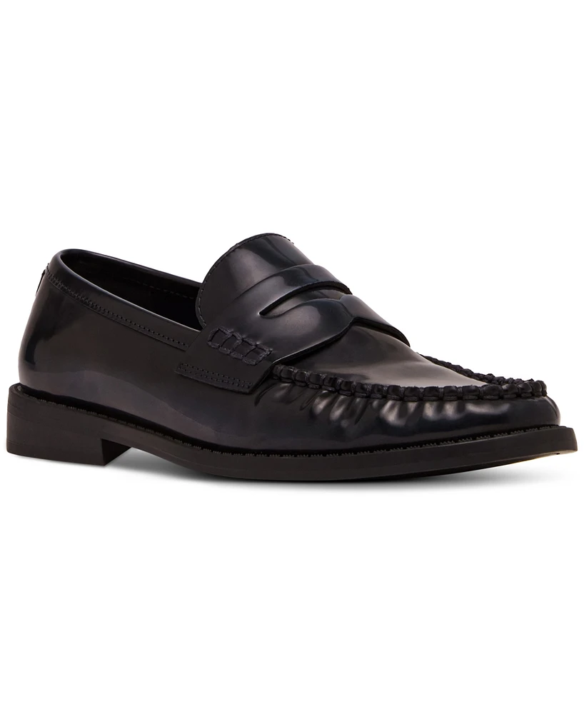 Madden Girl Prep Moc-Toe Tailored Loafer Flats