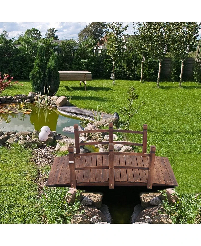 Outdoor Garden Bridge for Elegant Landscaping and Decoration