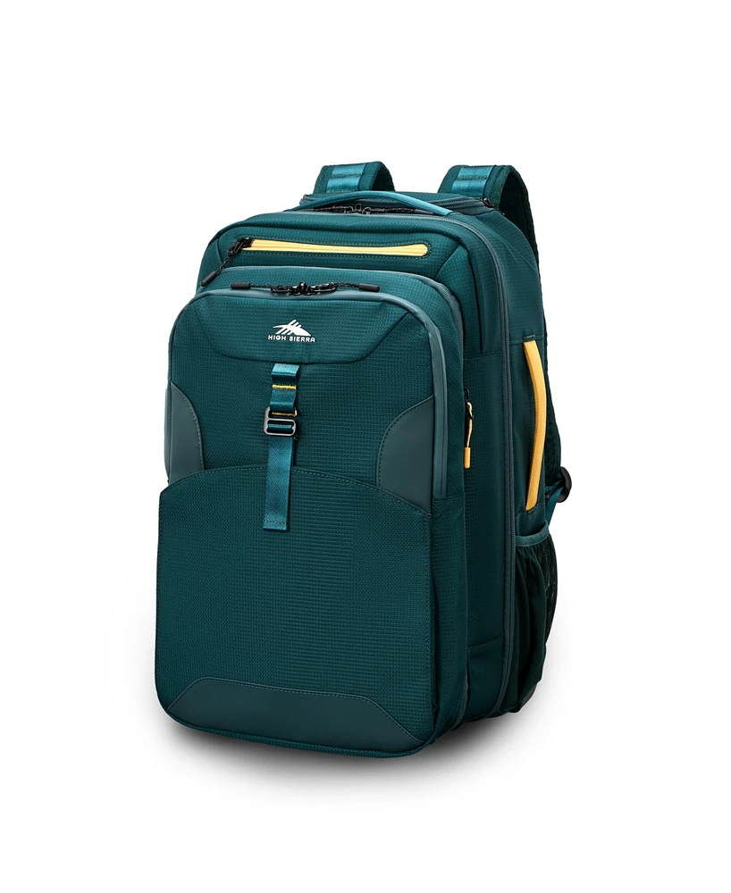 High Sierra 19.5" Hi-Life 3-In-1 Convertible Wheeled Backpack