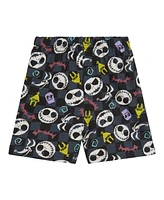 Nightmare Before Christmas Little Boys Disney French Terry Sweatshirt and Shorts