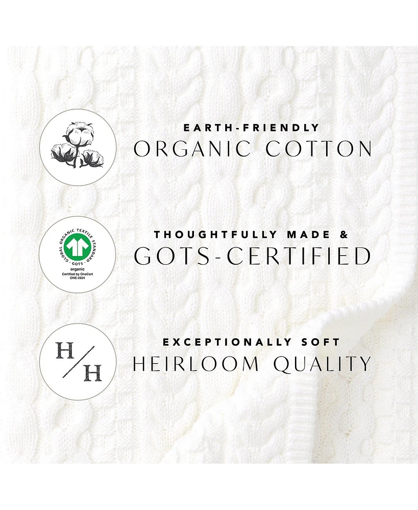 Hope & Henry Baby Boys Organic Cotton Cardigan and Sweater Legging Set