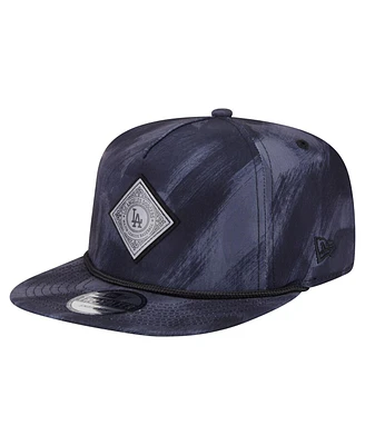 New Era Men's Navy Los Angeles Dodgers Printed Golfer Snapback Hat