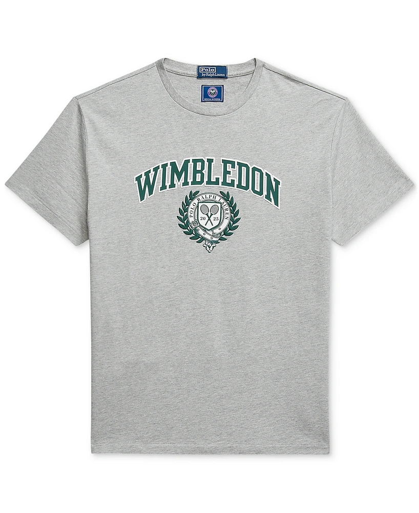 Polo Ralph Lauren Unisex Wimbledon Classic-Fit Logo T-Shirt