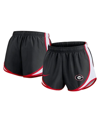 Nike Women's Black Georgia Bulldogs Spring Break Tempo Performance Shorts