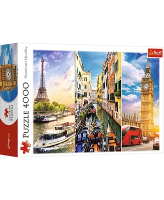 Trefl Red 4000 Piece Puzzle - Trip around Europe