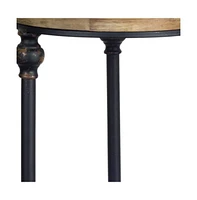 Set of 2 Round Side Tables – Perfect for Living Room or Bedroom