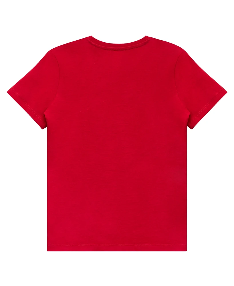 Guess Big Boys Short Sleeve Logo T-Shirt