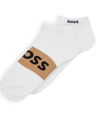 Boss by Hugo Men's Ankle-Length Two-Pack Socks