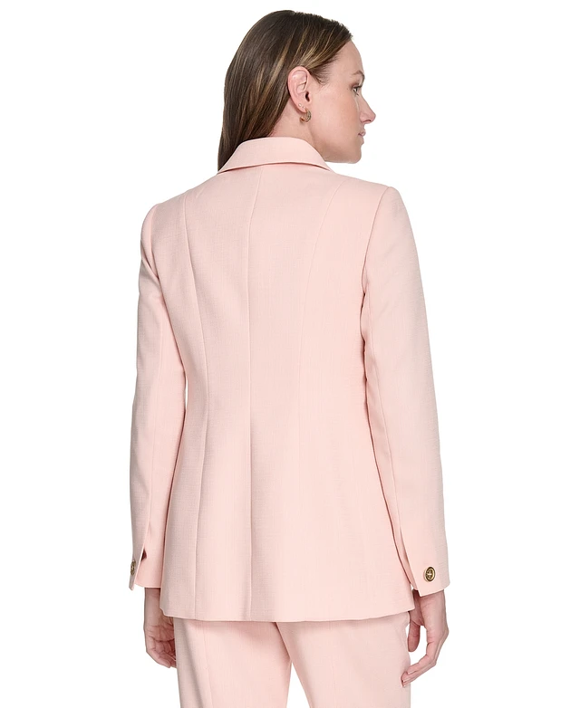 Clothing Macys Womens Pink Blazer Macys Womens Pink Blazer New
