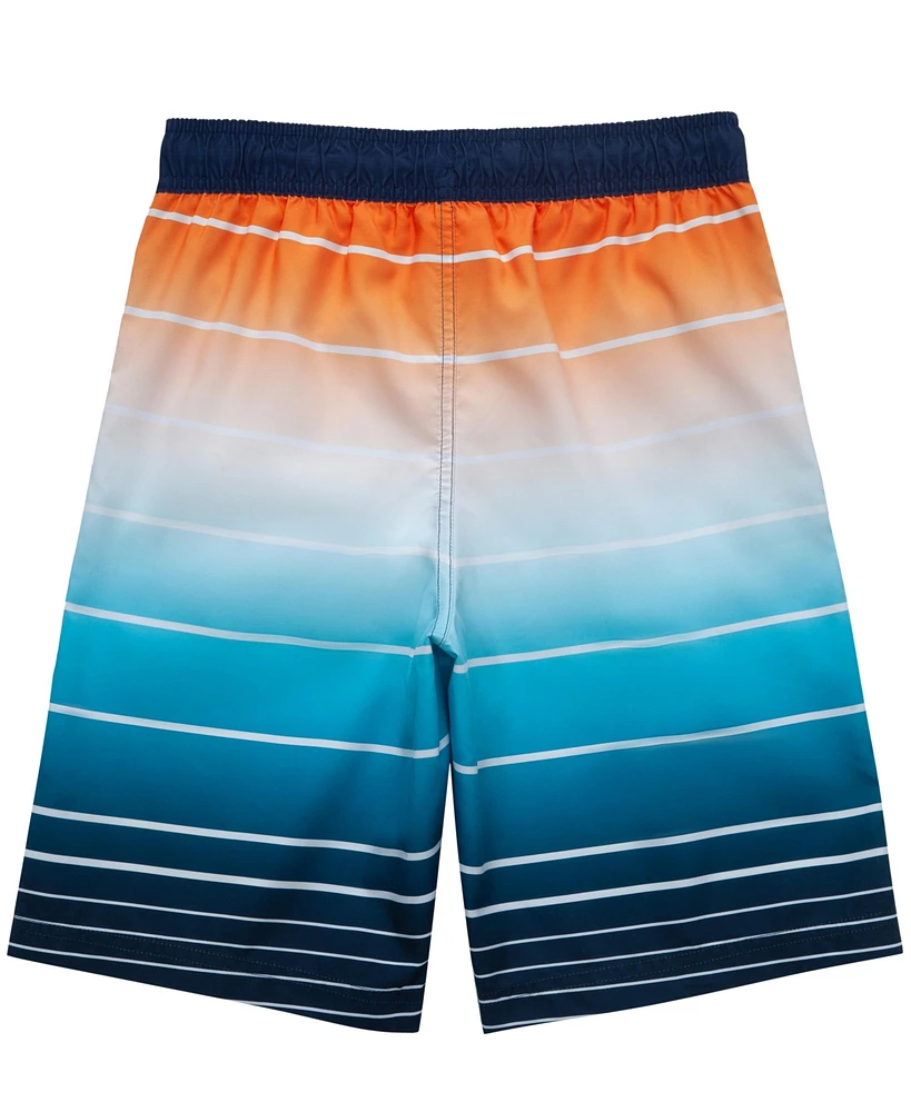 Rokka&Rolla Boys Quick Dry Drawstring Swim Trunks Board Shorts with Mesh Lining UPF50+ Xs-xxl