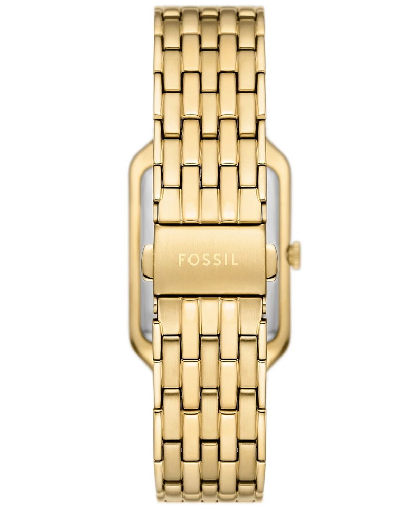 Fossil Women's Raquel Three-Hand Date Stainless Steel Watch, 26mm