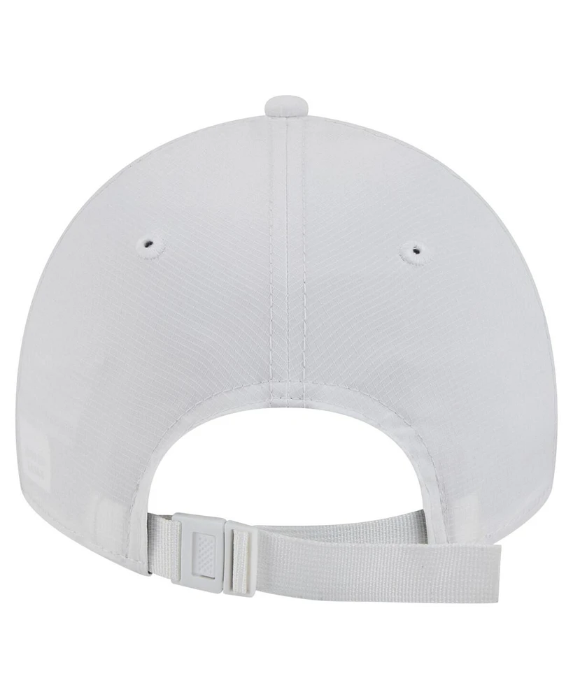 New Era Men's White San Francisco 49ers Active Ripstop 9TWENTY Stretch-Snap Hat