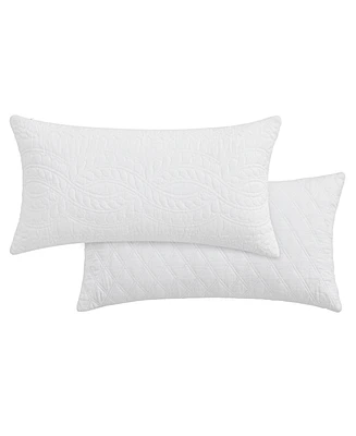 Levtex Ballou Quilted Decorative Pillow Set, 12" x 24"