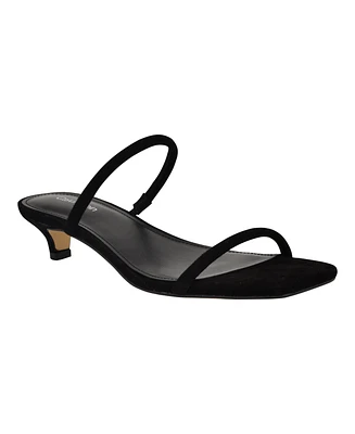 Calvin Klein Women's Limia Strappy Kitten Heel Sandals