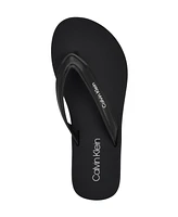 Calvin Klein Women's Waves Flat Thong Sandals