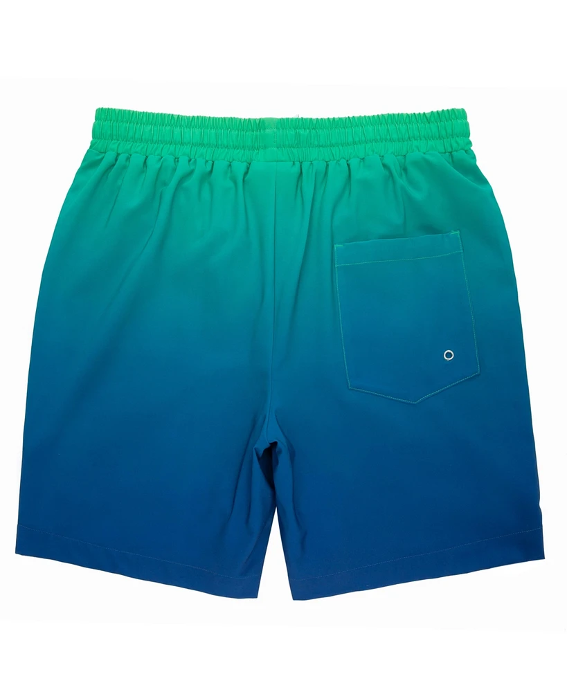 Rokka&Rolla Men's 7" Compression Liner Stretch Swim Trunks Upf 50+