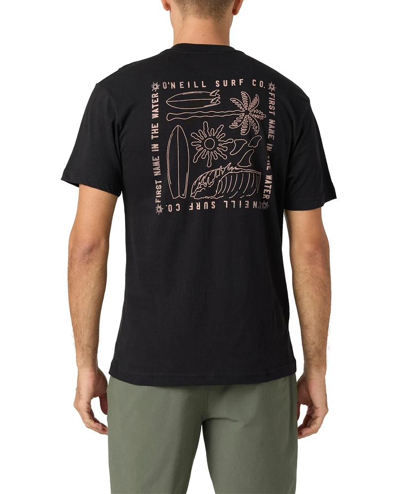 O'Neill Men's Puzzle Pieces T-Shirt