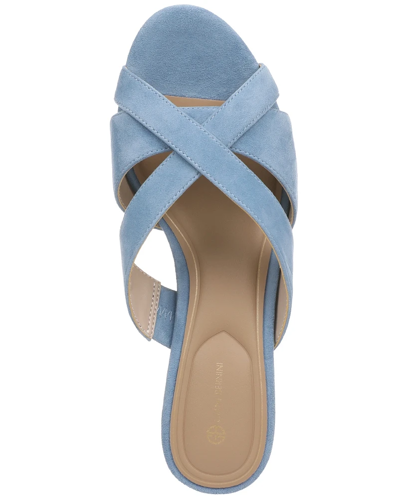 Giani Bernini Women's Juliaa Strappy Cork Platform Wedge Sandals, Created for Macy's