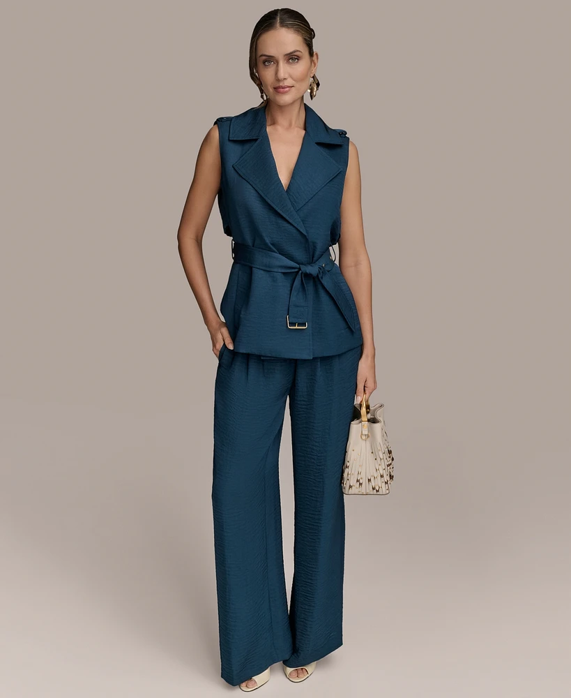 Donna Karan New York Women's Belted Vest