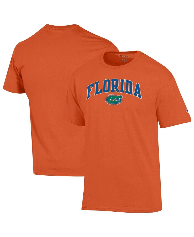 Champion Men's Orange Florida Gators Arched Logo T-Shirt