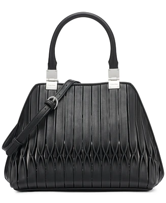Calvin Klein Granite Convertible Pleated Satchel