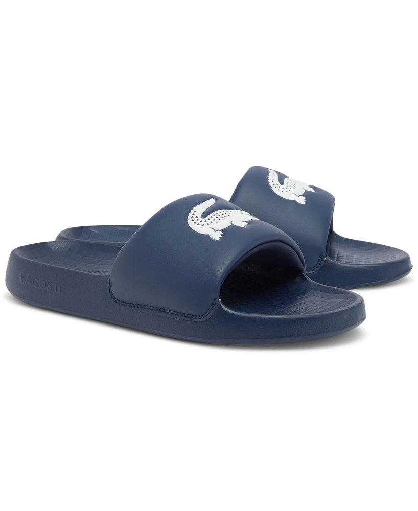 Lacoste Men's Logo Serve Slides 1.0