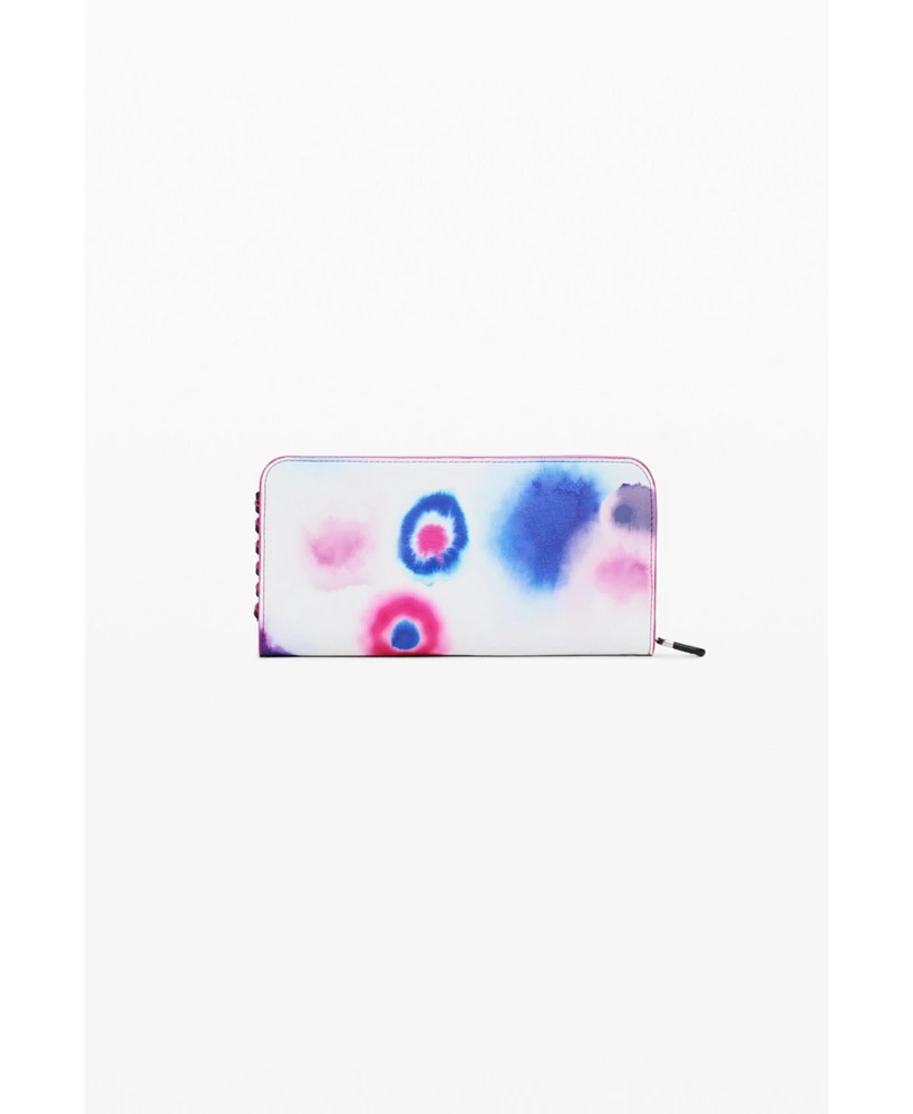 Desigual Women's Medium wallet with detachable leather-effect