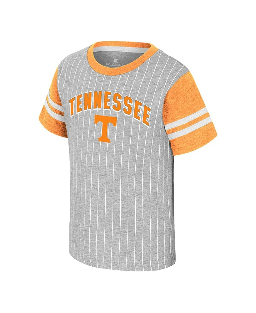 Colosseum Toddler Heather Gray Tennessee Volunteers Airball T-Shirt