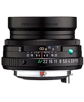 Pentax Hd Pentax-fa 43mm f/1.9 Limited Lens, Black, Bundle with Hoya 49mm Uv+Cpl Filter Kit