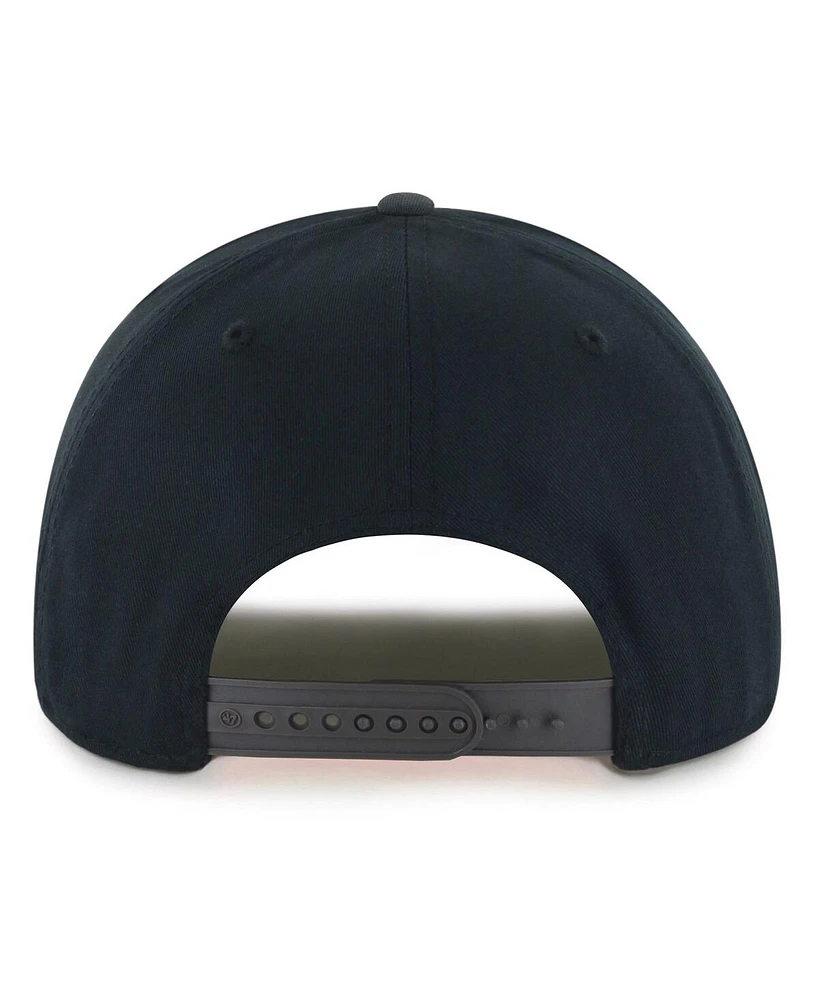'47 Brand Men's Black/Charcoal Vegas Golden Knights Drop Shadow Rope Hitch Adjustable Hat