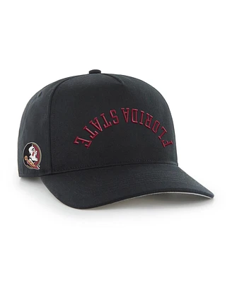 '47 Brand Men's Black Florida State Seminoles Flip Script Hitch Adjustable Hat