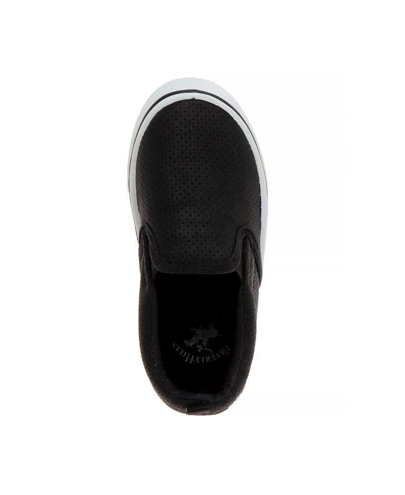 Beverly Hills Polo Club Toddler Boys Slip On Casual Sneakers